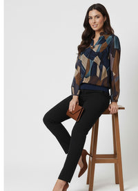 Nelly abstract print top