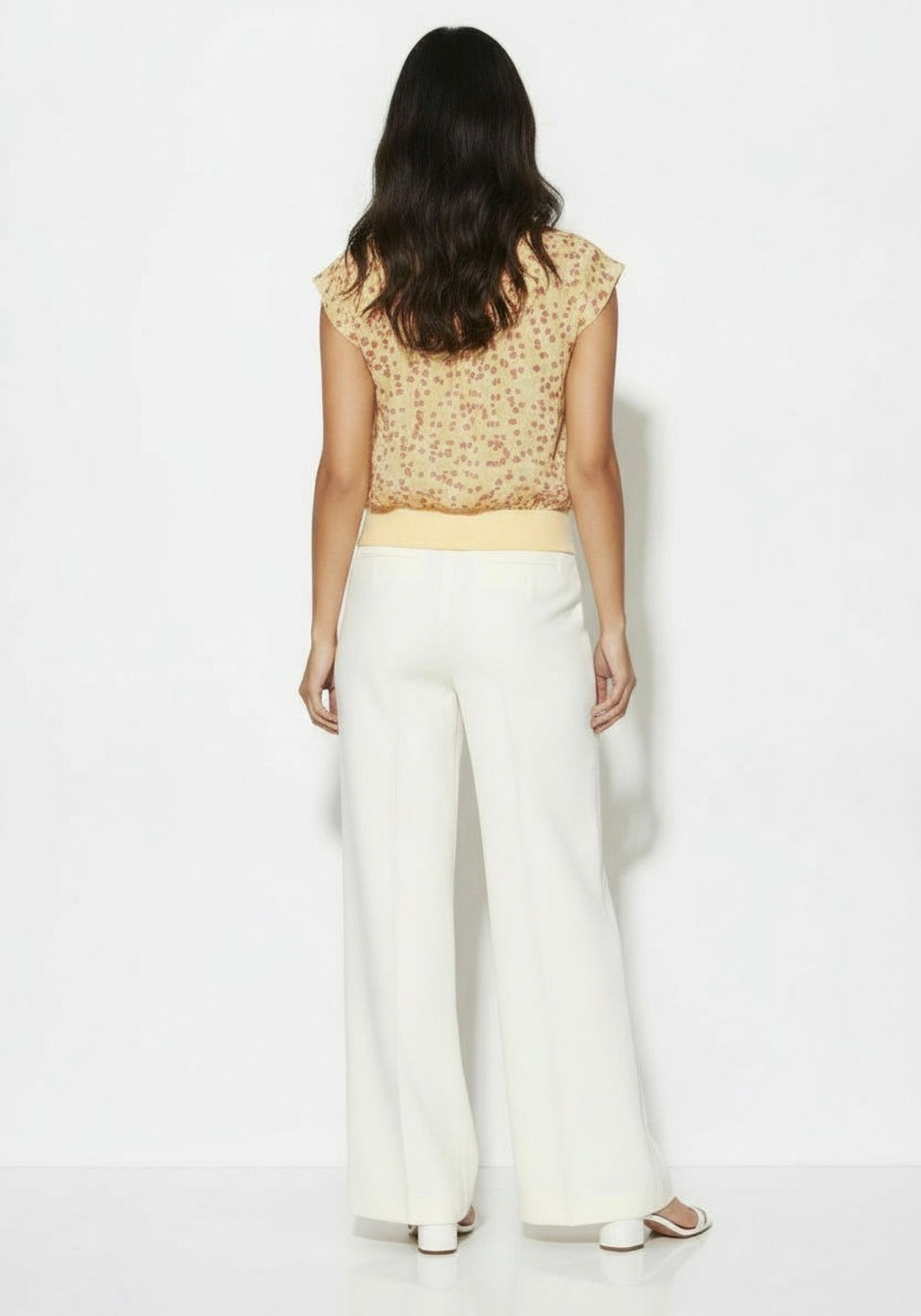 Lucinda print band top