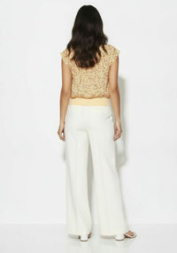 Lucinda print band top