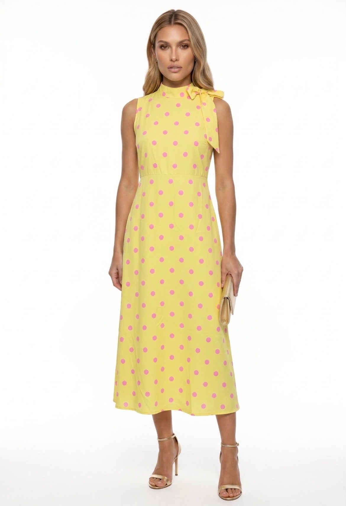 Reece dot detail dress