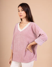 Ariel vneck top