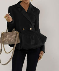 Serena peplum blazer