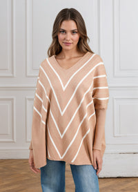 Rosetta print knit