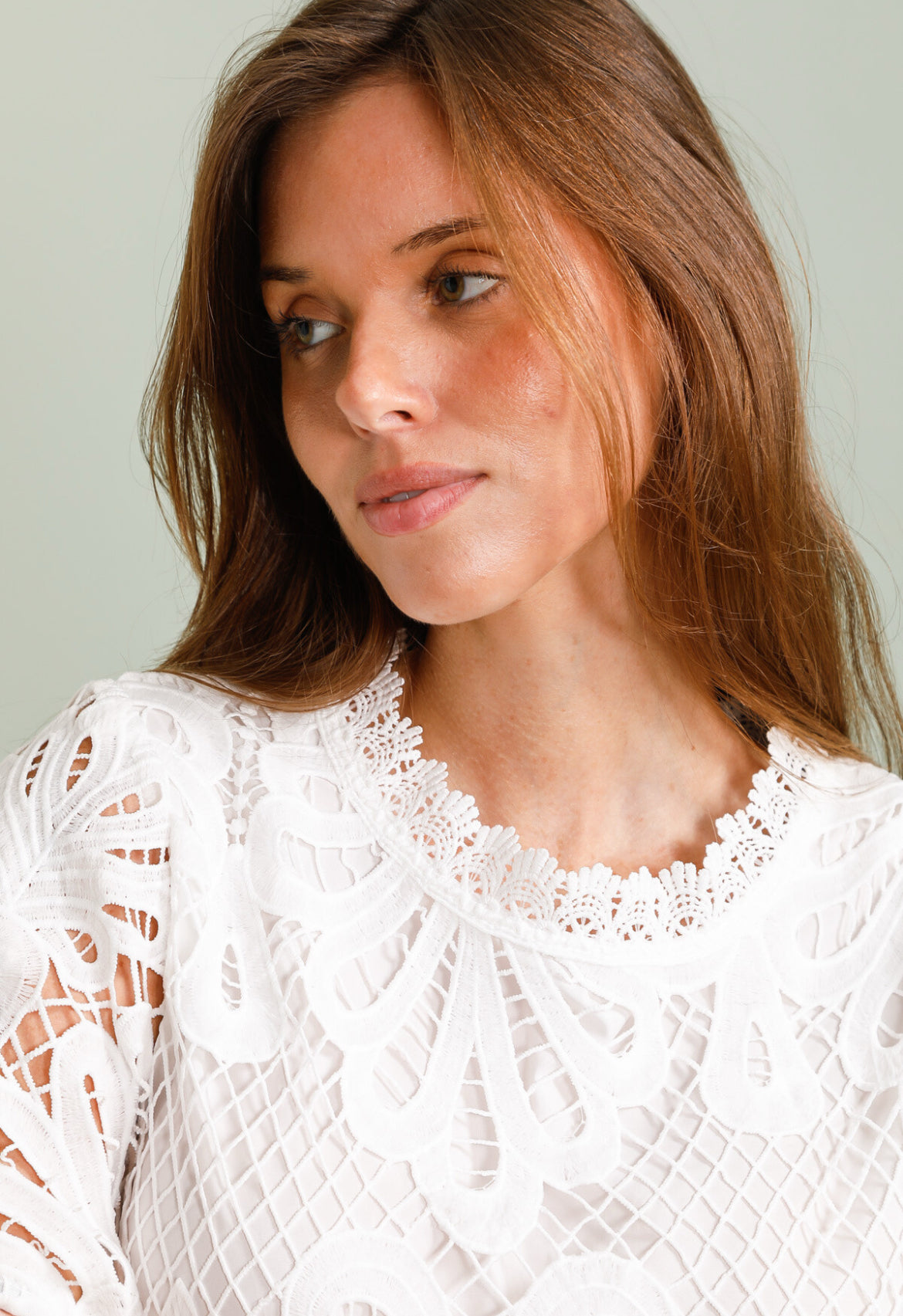 Harriet embroidered top