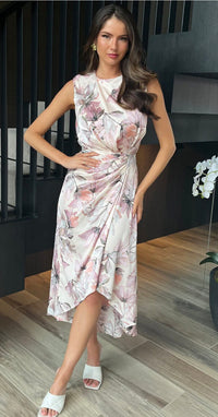 Lucinda print dress