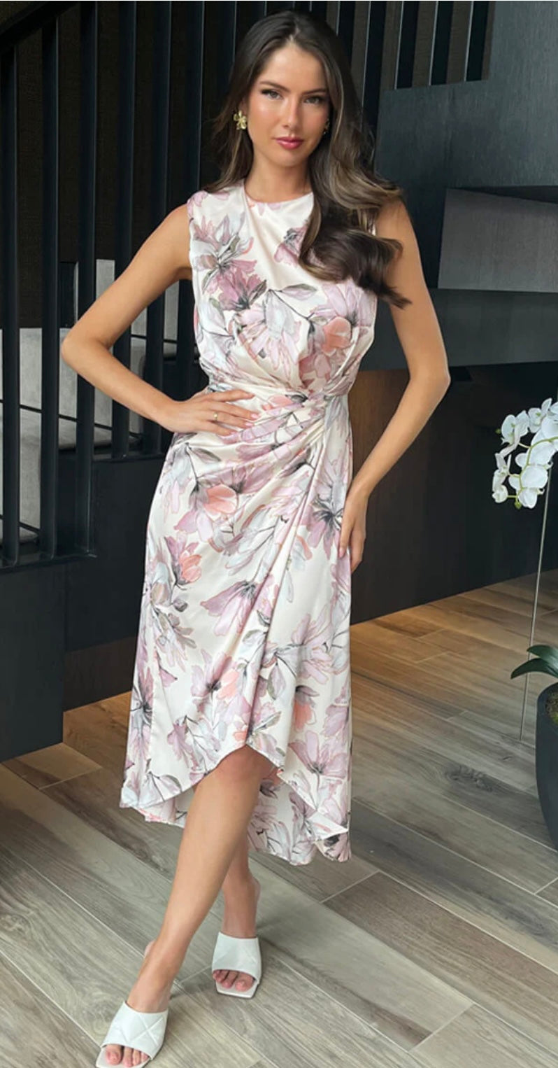 Lucinda print dress