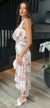 Lucinda print dress