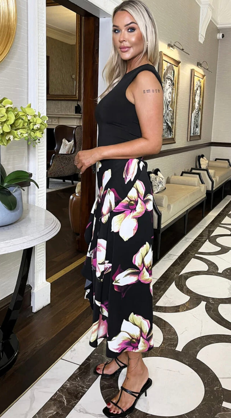 Cindy print dress