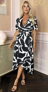 Rita print dress
