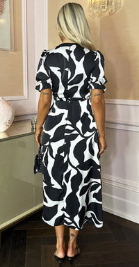 Rita print dress