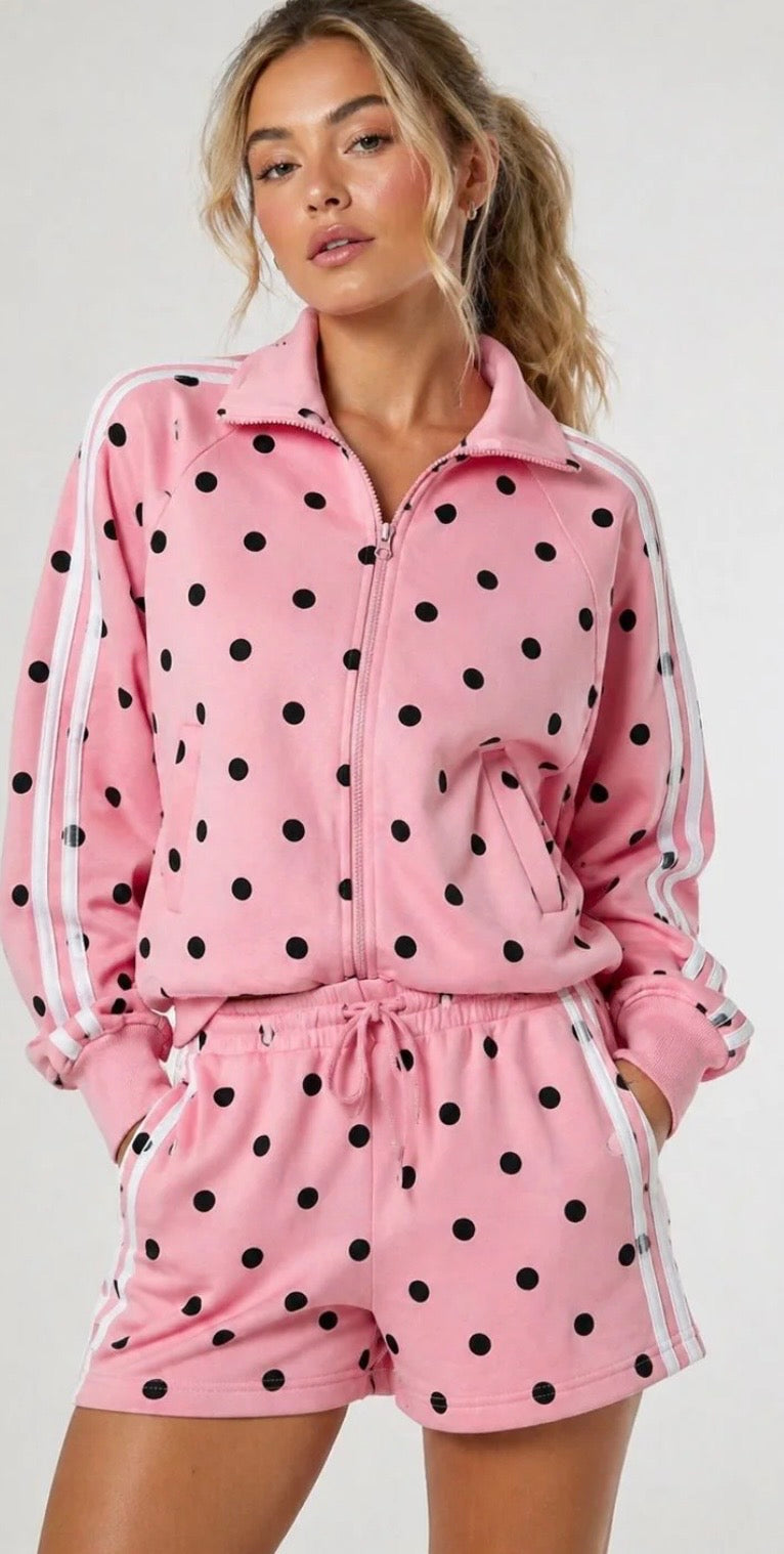 Lolly dot shorts co ord