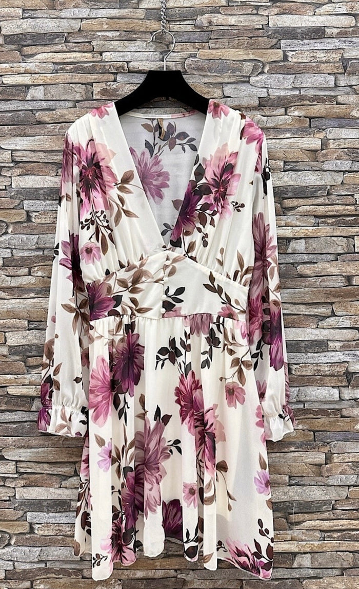 Rita print dress