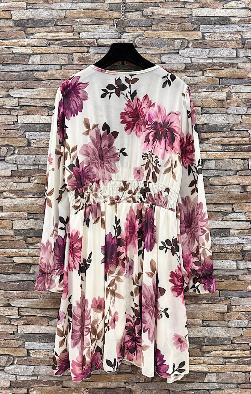 Rita print dress