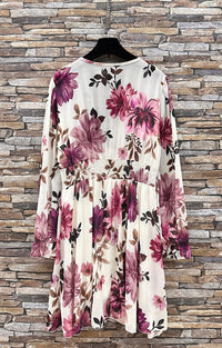 Rita print dress