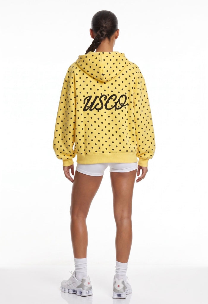Julie dot detail hoody