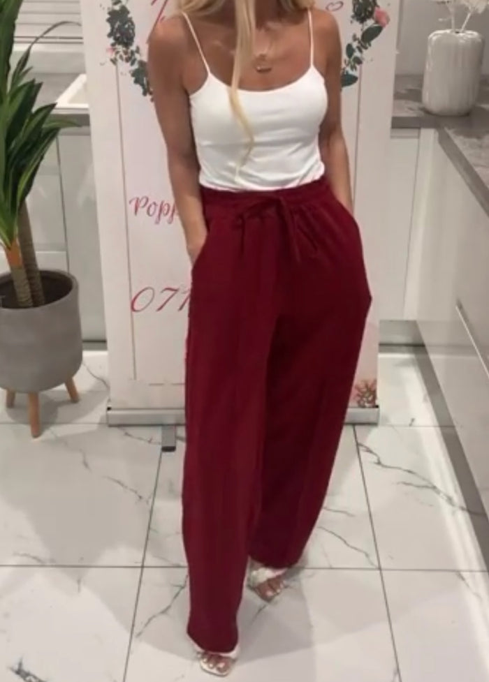 Caroline wide leg pants