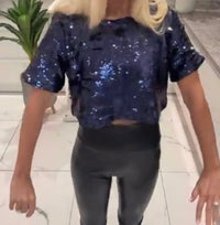 Sasha sequin top
