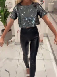 Sasha sequin top