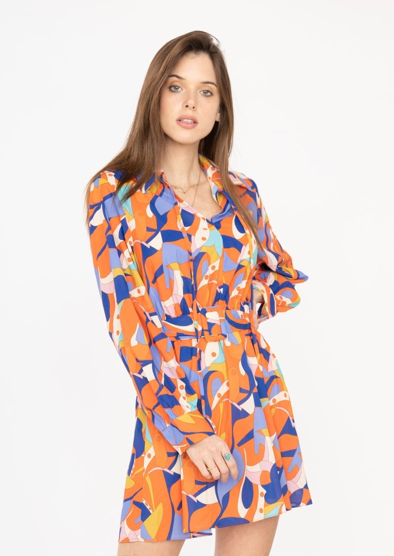 Suzanna print dress