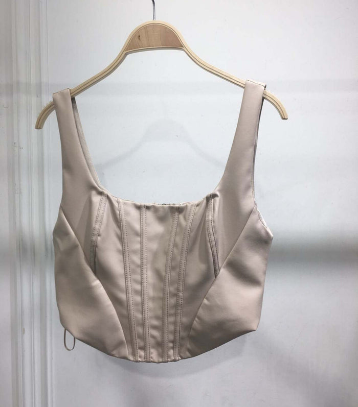 Sasha pu corset