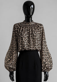 Anika high neck top