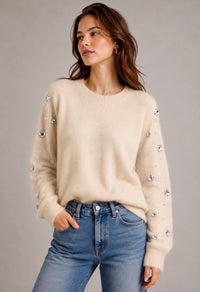 Diana diamanté detail knit
