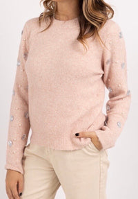 Diana diamanté detail knit
