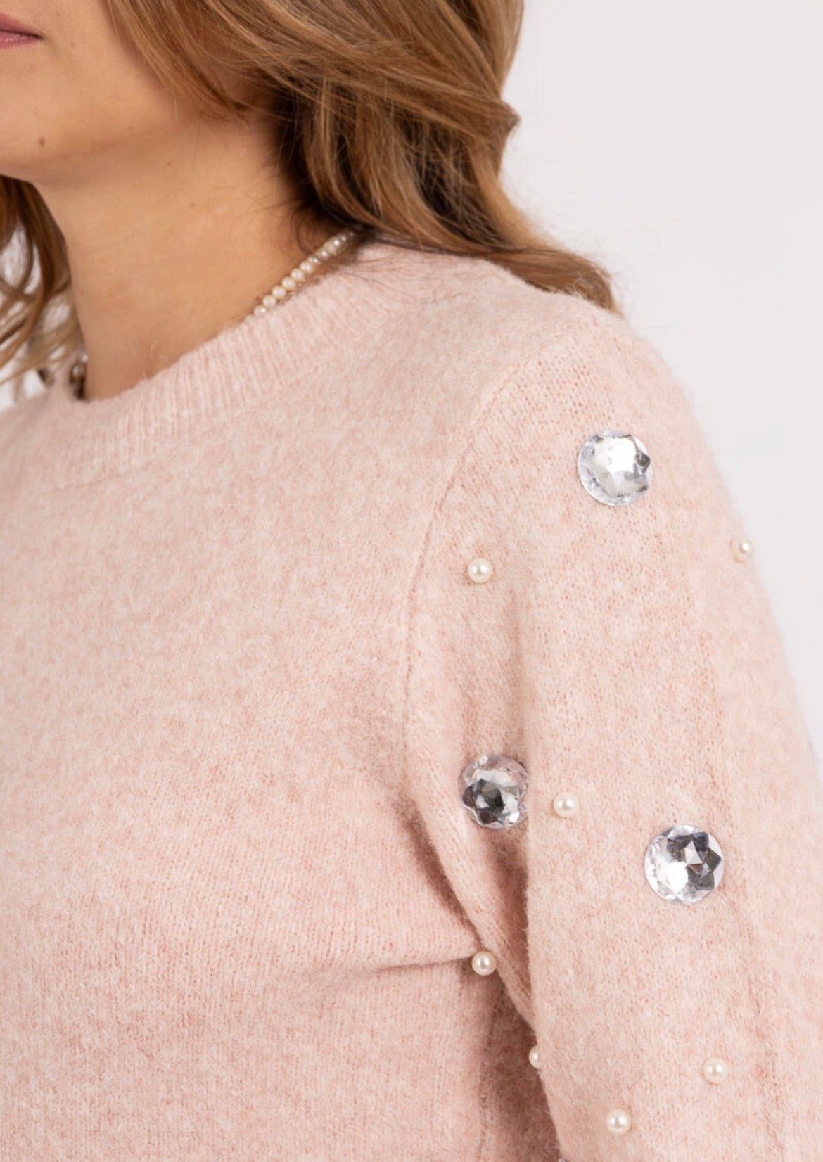 Diana diamanté detail knit