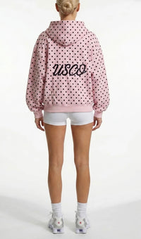 Julie dot detail hoody