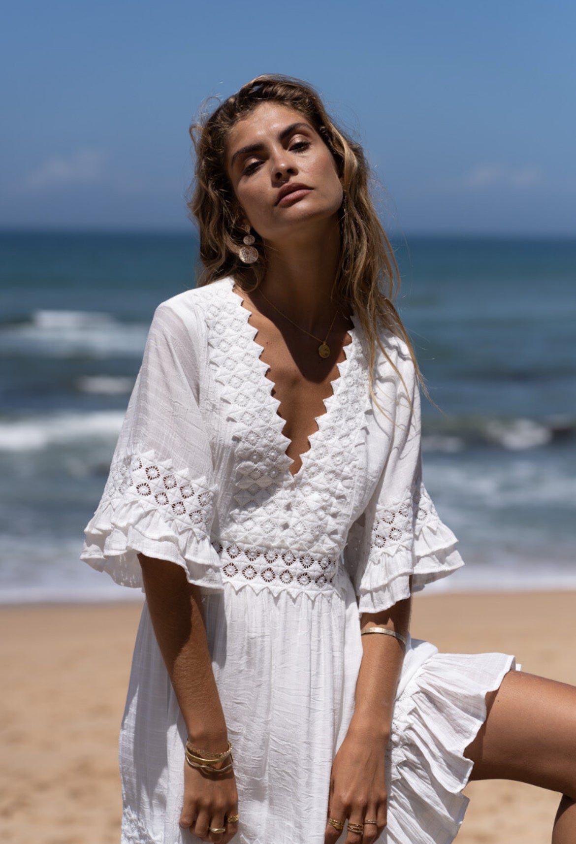Mandy detail dress