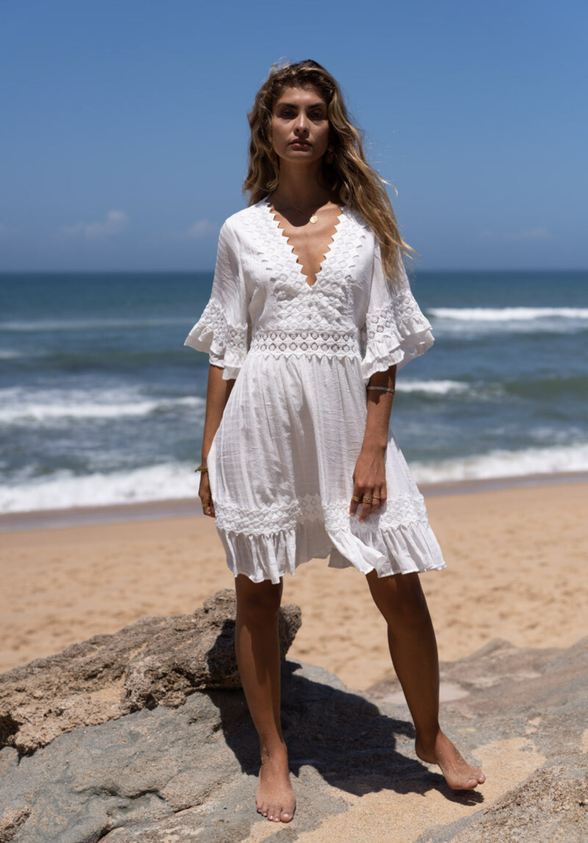 Mandy detail dress