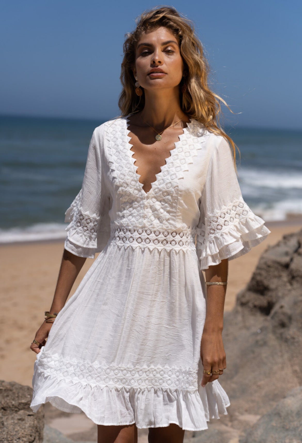 Mandy detail dress