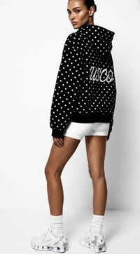 Julie Dot Detail Hoody - Stylish Women’s Hoodies