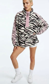 Lolly print fleece