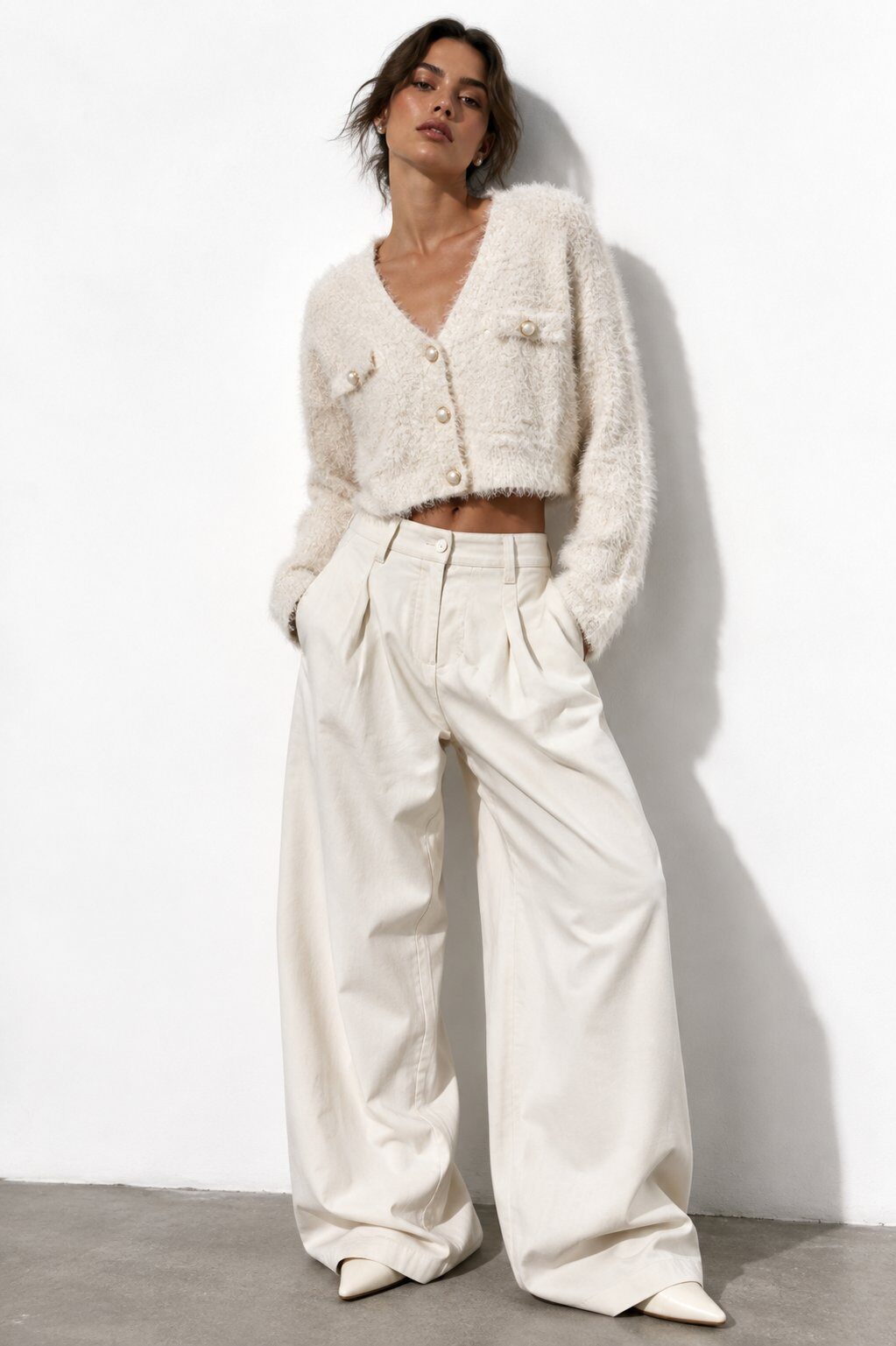 Pippa fluffy cardigan
