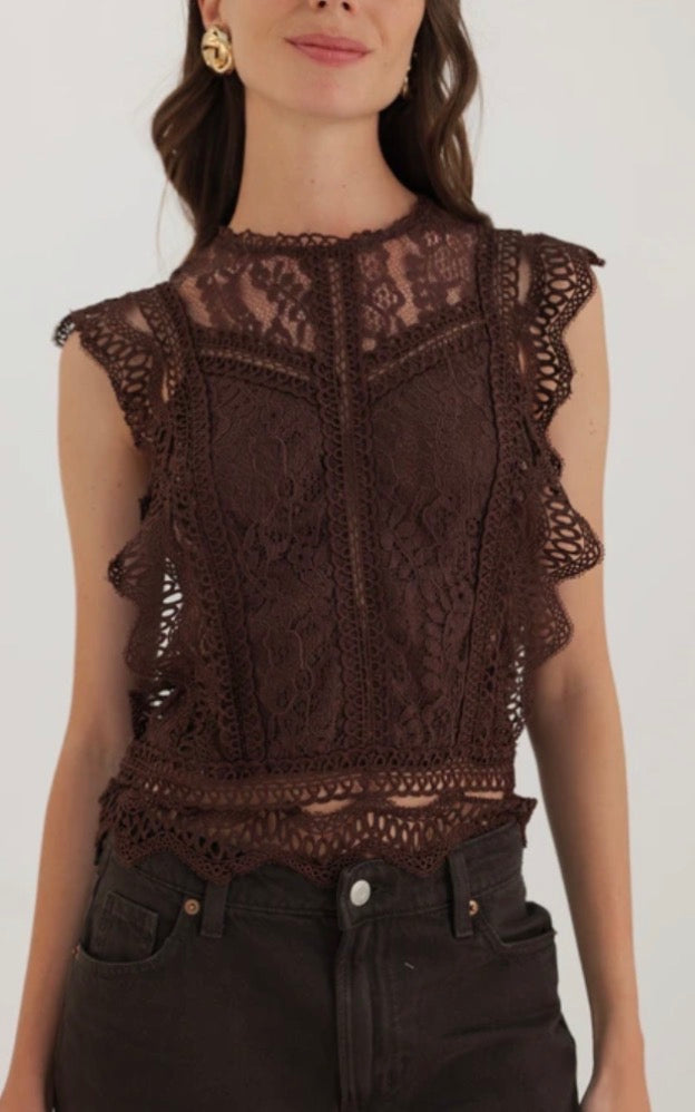 Seona lace top