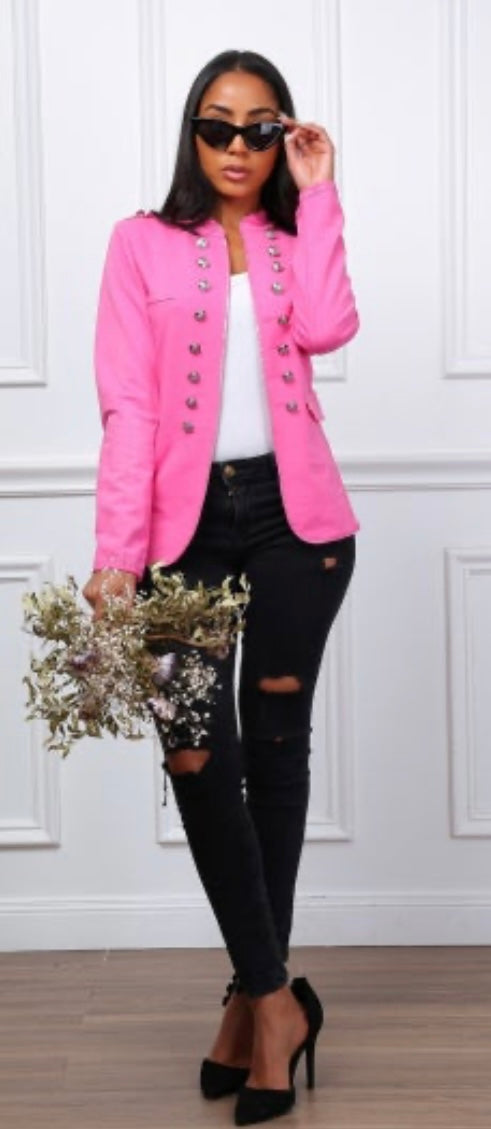 Minnie military blazer