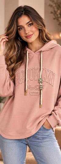 Abigail Printed Hoodie - Trendy Women’s Hoodie