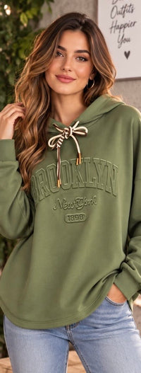 Abigail Printed Hoodie - Trendy Women’s Hoodie