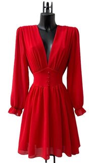 Juliette vneck dress