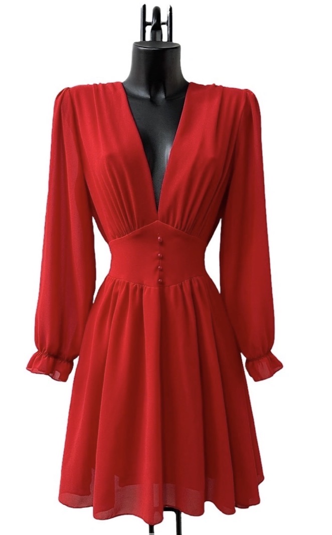 Juliette vneck dress