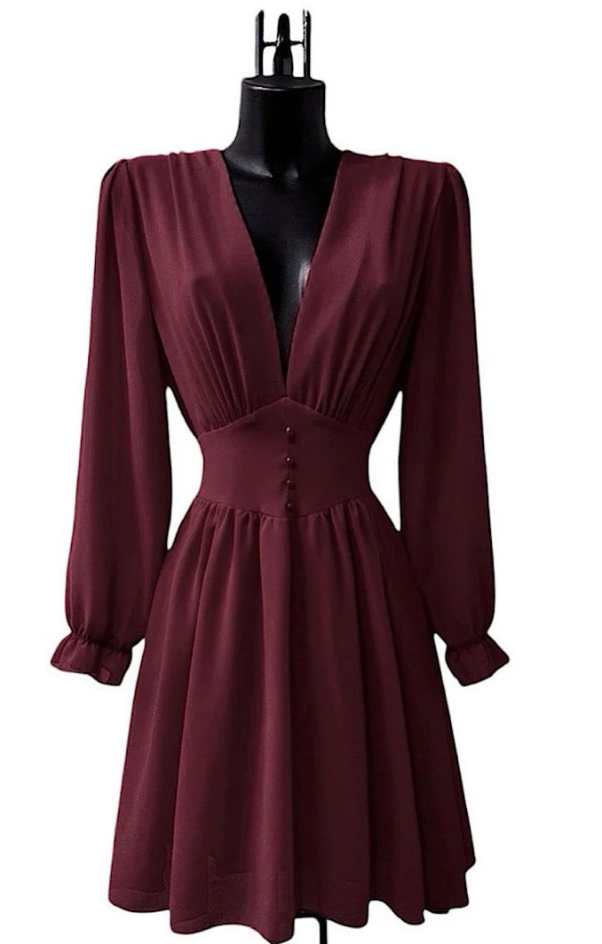 Juliette vneck dress