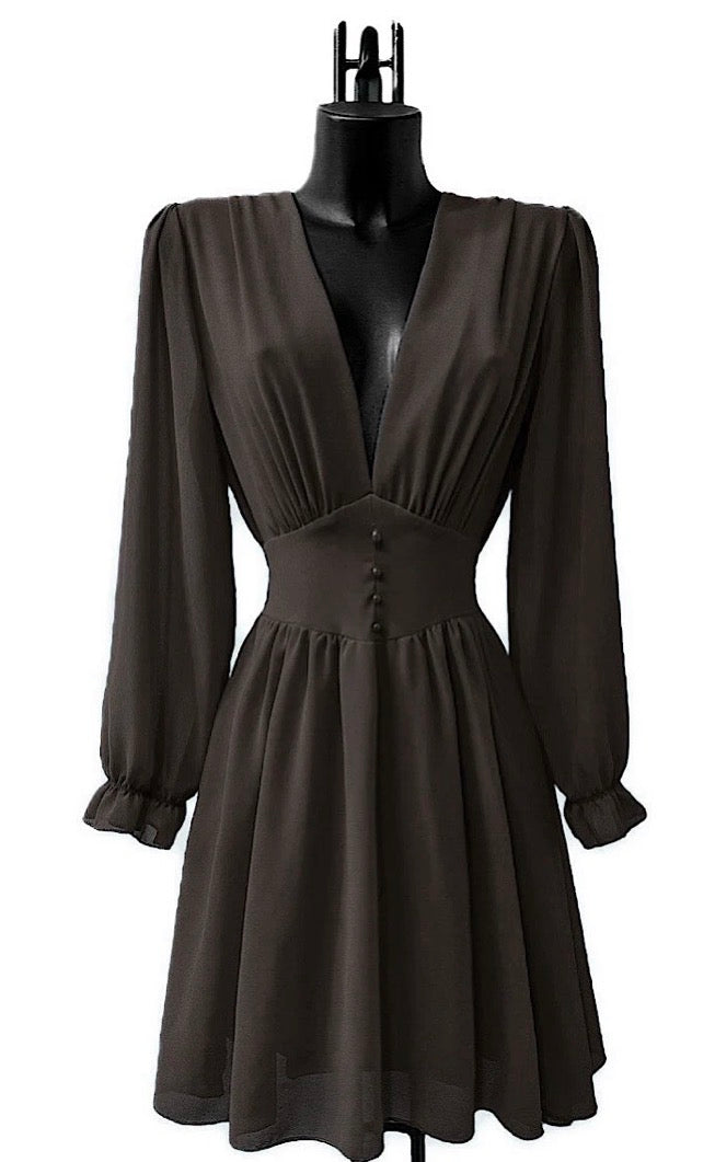 Juliette vneck dress