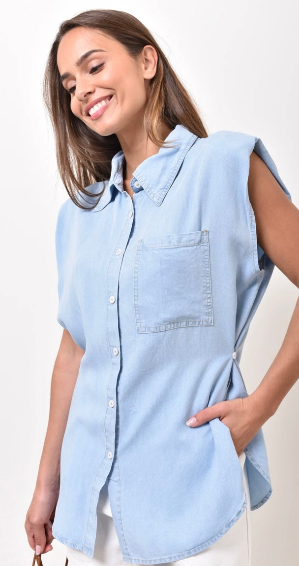 Missy denim shirt