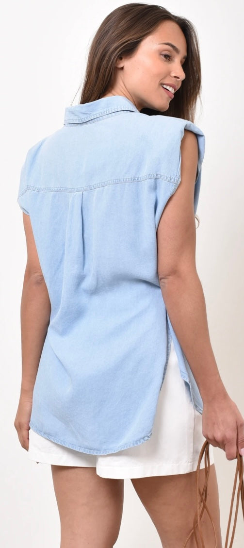 Missy denim shirt
