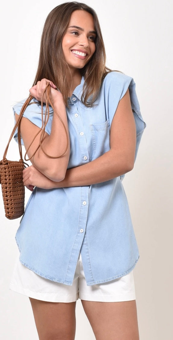 Missy denim shirt