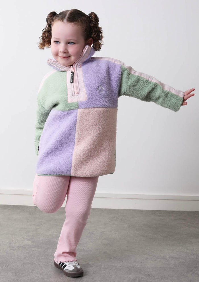 Kids poppy fleece