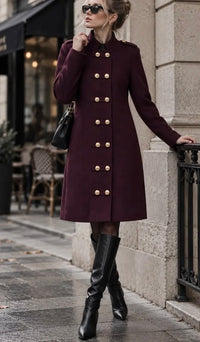 Mazie military cardigan