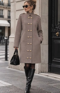 Mazie military cardigan