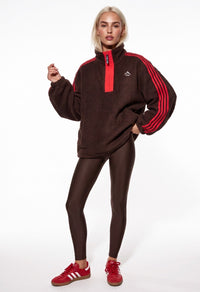 Lucia stripe fleece